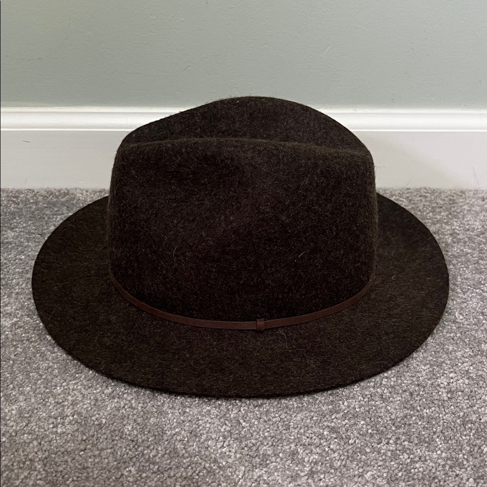 Overland Wool Felt Safari Hat Brown size large
